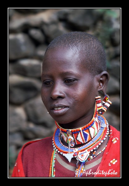 34 Maasai portraits